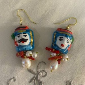 From Italy Fashion Sicilian Earings New